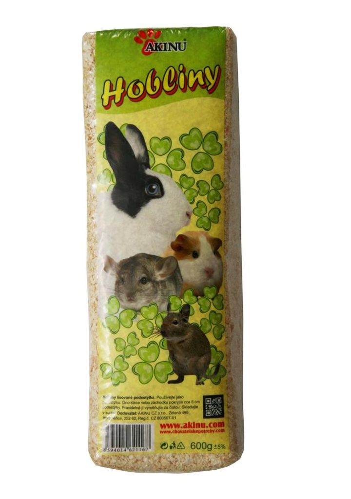 Akinu Hobelspäne für Nagetiere 800g