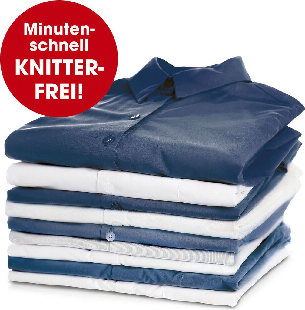 CLEANmaxx Bügler für Hemden & Blusen in Weiß/Silber - 1800 Produktbild 45