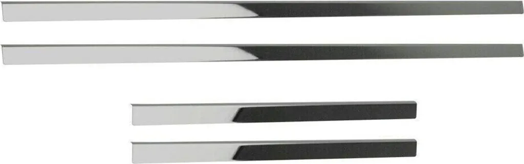 Kit 4 Modanature Inox Toyota Hilux 2005-2015 - Finitura Cromo 304