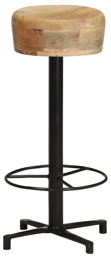 vidaXL Barhocker 2 Stk. 76 cm Mango Massivholz