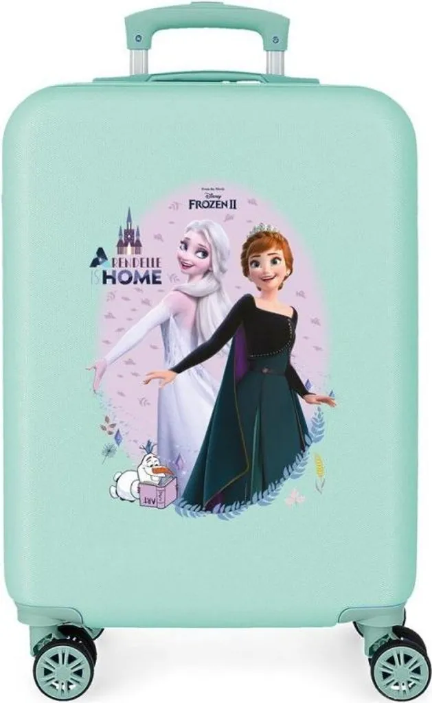 Valise Disney Frozen Rigide 55cm : Voyagez sans Stress avec vos Enfants