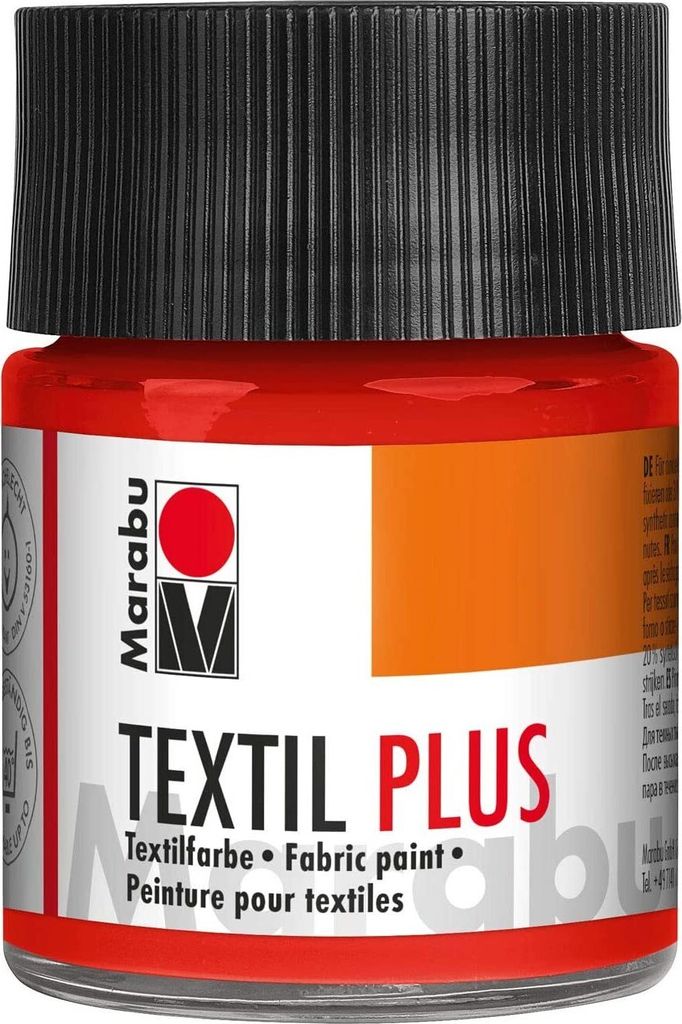 Marabu 17150005030, Červená, farba na textil, Tekuté, 50 Obrázok produktu 