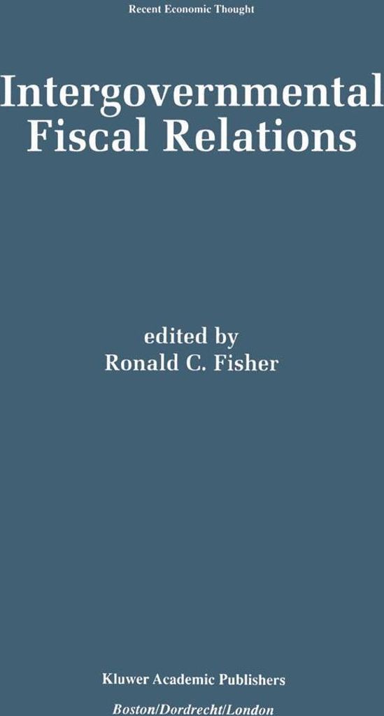 Intergovernmental Fiscal Relations