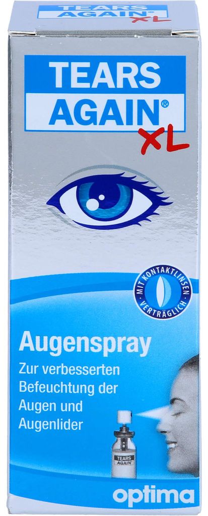 TEARS AGAIN oční sprej XL, pro lepší hydrataci očí a očních Obrázek produktu 