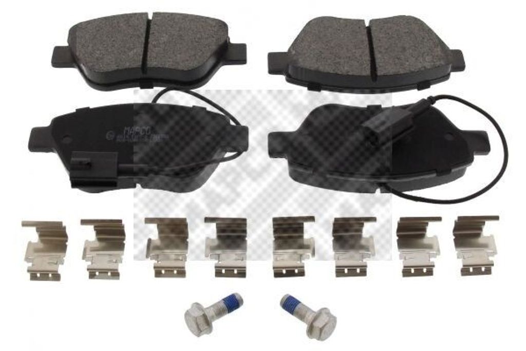MAPCO Bremsbeläge Satz Vorne für FIAT 500 (312) 6616