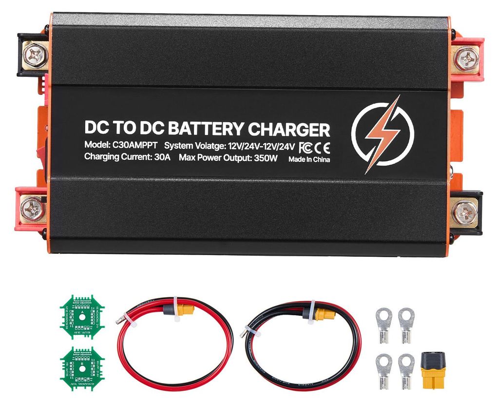 Chargeur de batterie DC-DC SucceBuy avec MPPT 350 W 30 A, Image du produit 