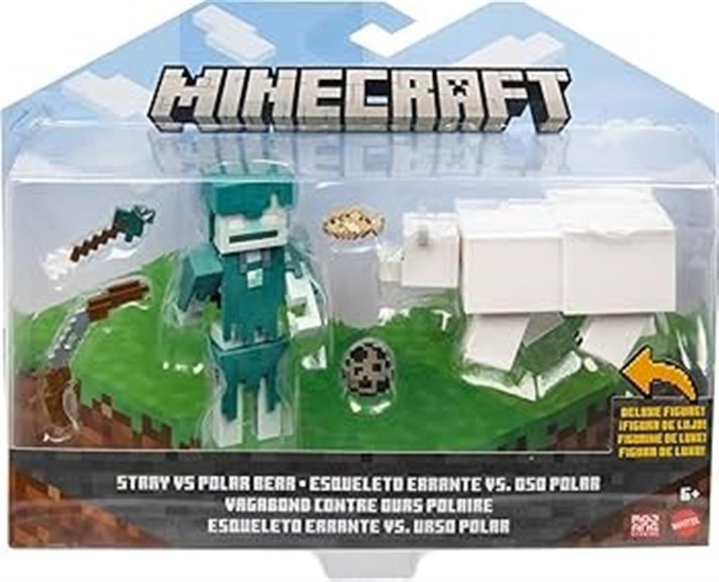 Confezione doppia di figure Minecraft da 8 cm Immagine del prodotto 