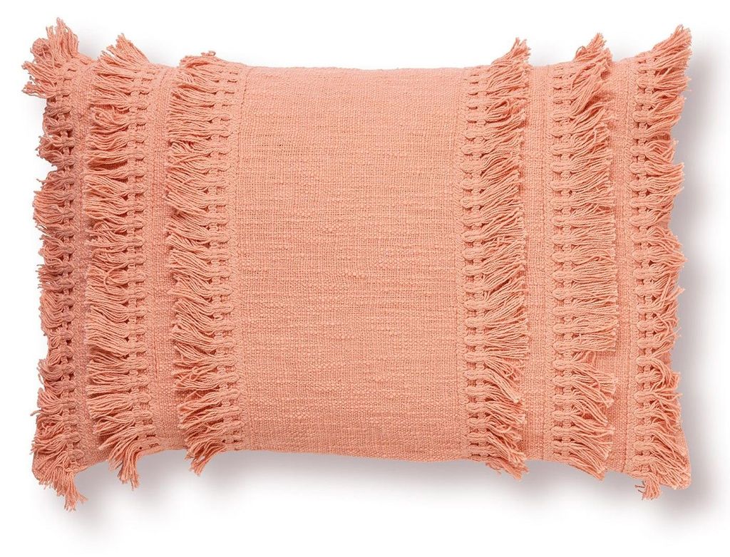 Dutch Decor Dekokissen Fara 40x60 cm Rosa