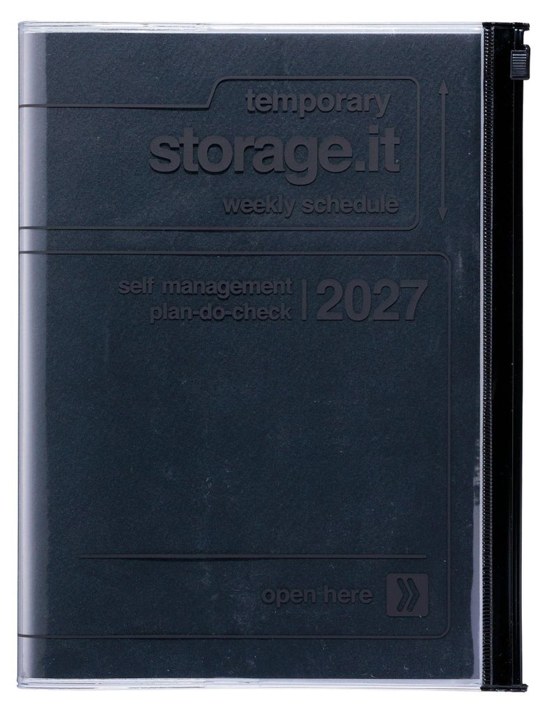MARK'S 2026/27 Diary A5 Storage.it  // Black Produktbild 