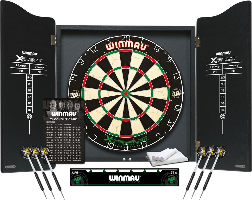 Winmau set skrinka na šípky + šípky + 2 sady šípok + Obrázok produktu 