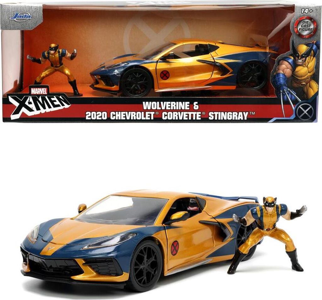 Marvel X-Men Wolverin Chevy Corvette