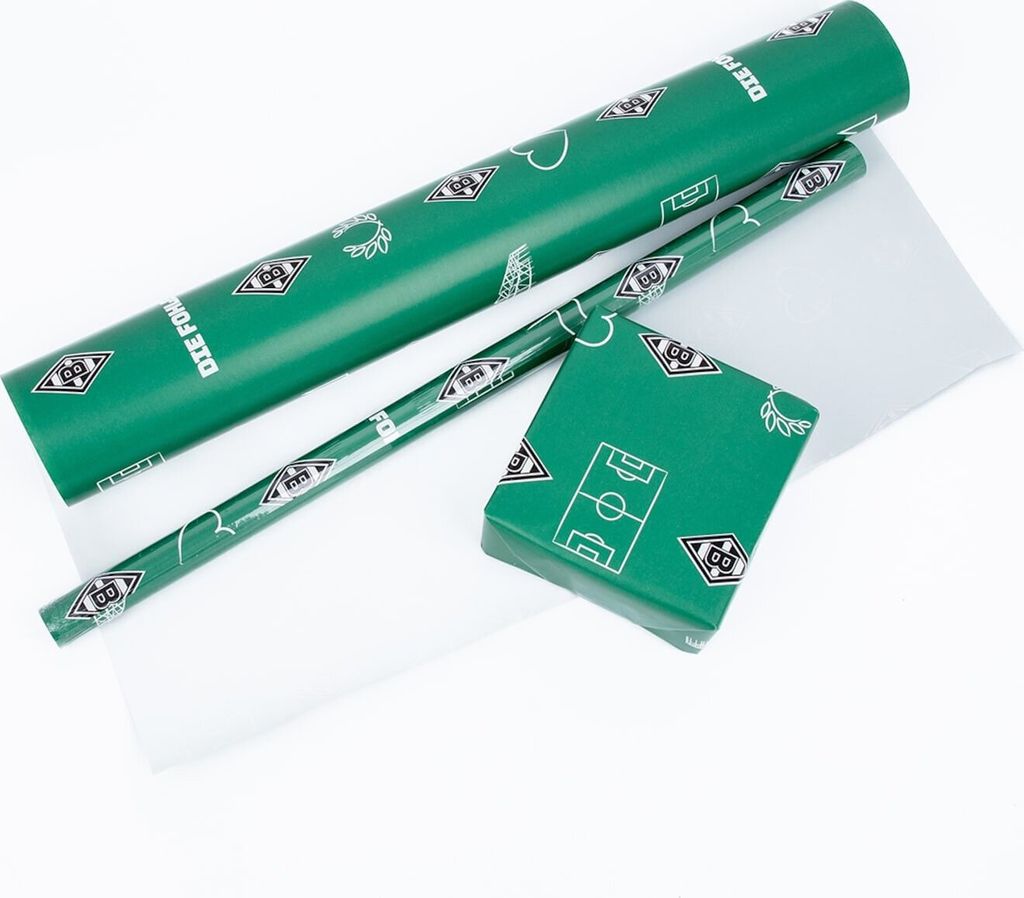 VfL Borussia Mönchengladbach BMG Geschenkpapier 2er-Set Produktbild 