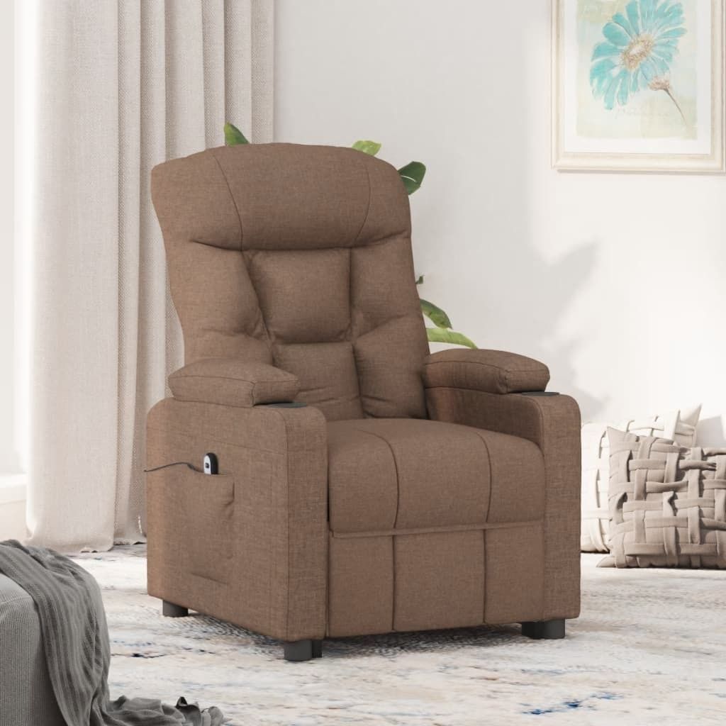 Best Möbel Relaxsessel Elektrisch Braun Stoff - Fernseh- & Relaxsessel Cloris Neu3676192 2parcel