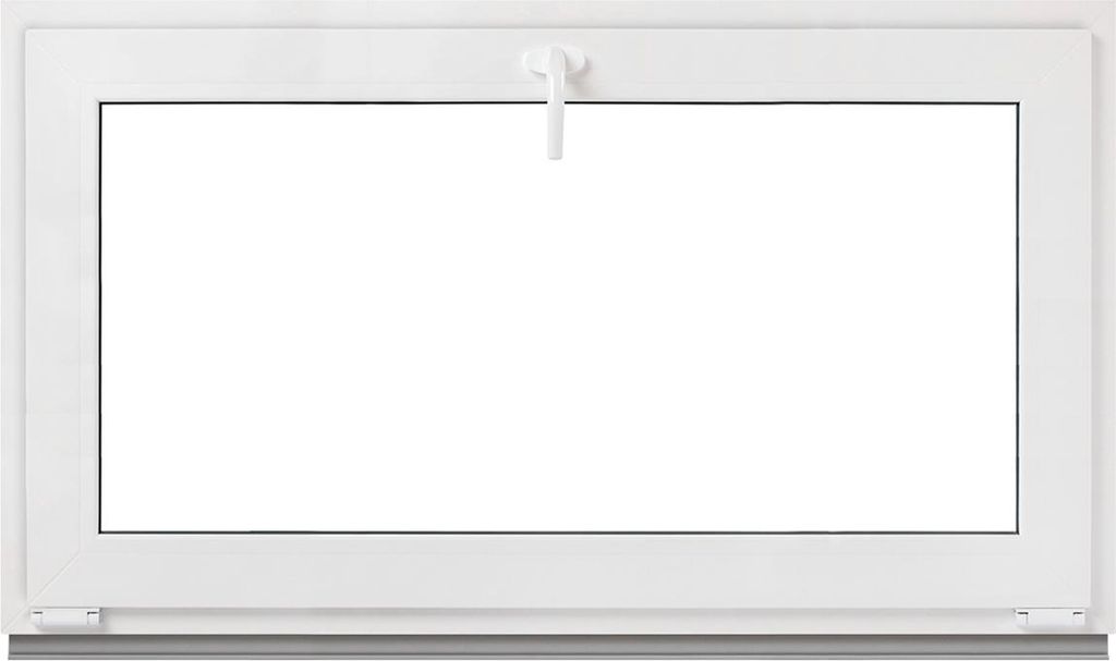 Framex Kellerfenster - Kippfenster Weiß 70 x 40 cm 2 Fach 32 mm (4/24/4) Fenster Kunststofffenster Breite x Höhe (700 x 400 mm) Funktion Kipp Fen...