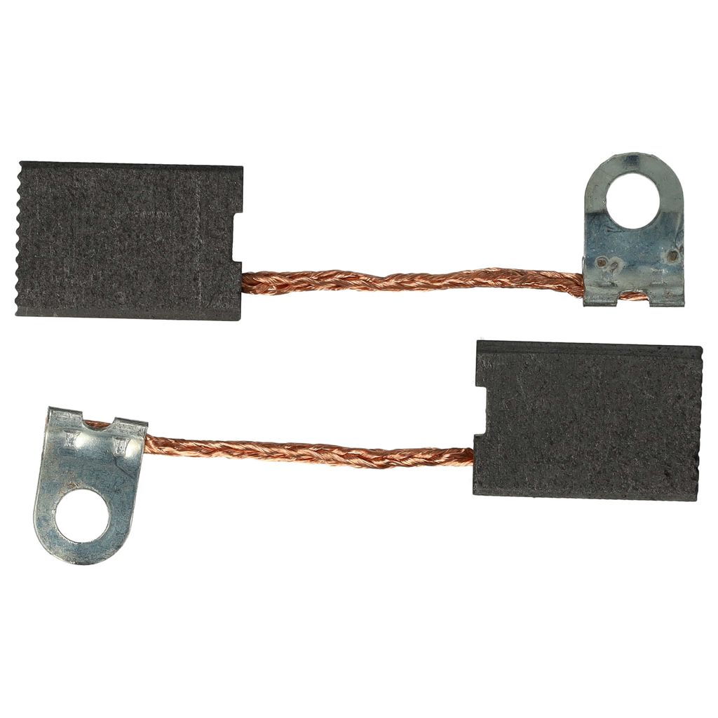 vhbw 2x Kohlebürste 18 x 12,5 x 6 mm Ersatz für Bosch 1617014108, 1607014116, 1607014110 für Elektrowerkzeug, Bohrhammer, Stemmhammer, Dunkelgrau