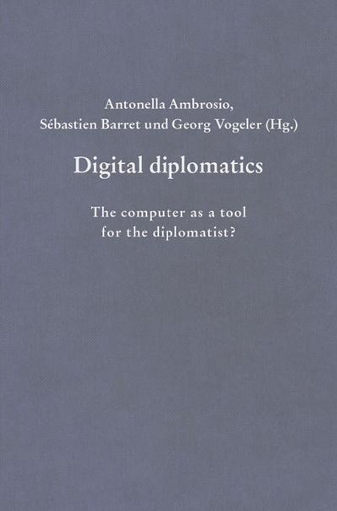 Digital diplomatics