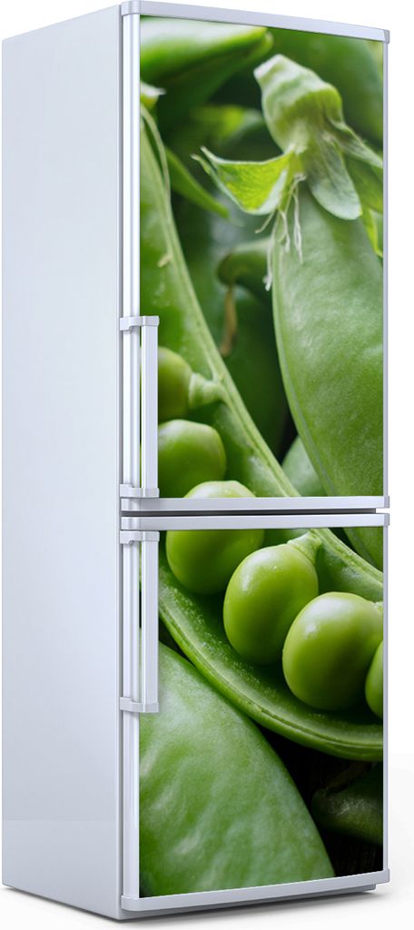 Magnete Dekorative - 70 cm x 190 cm - Küche - Magnetmatte Kühlschrankmagnete - Zuckererbsen Obst