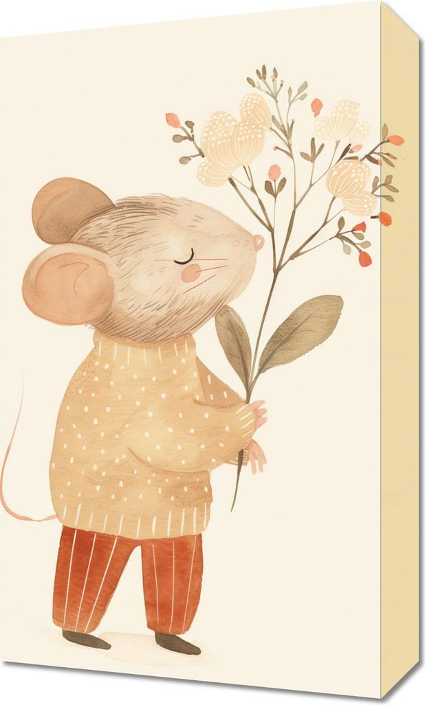 Bild 30x50cm Muster für Kinder, Mädchen und Jungen - Elegant