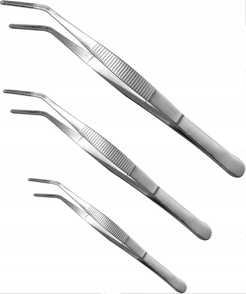Pinze da cucina in acciaio inox per verdure e carne, set di Immagine del prodotto 