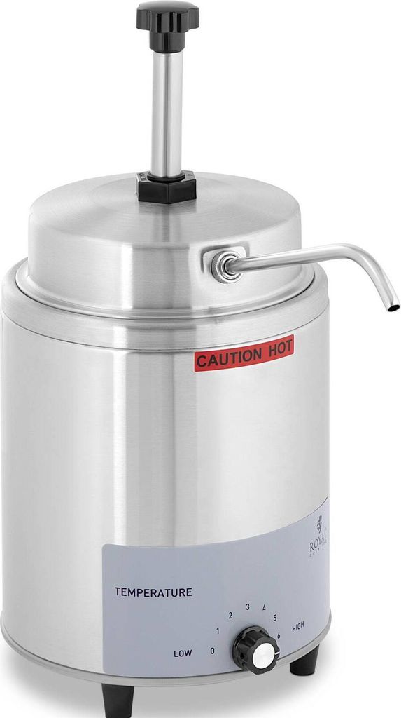 Expondo Royal Catering Saucenspender - mit Heizfunktion - 4,5 / 3,3 l -