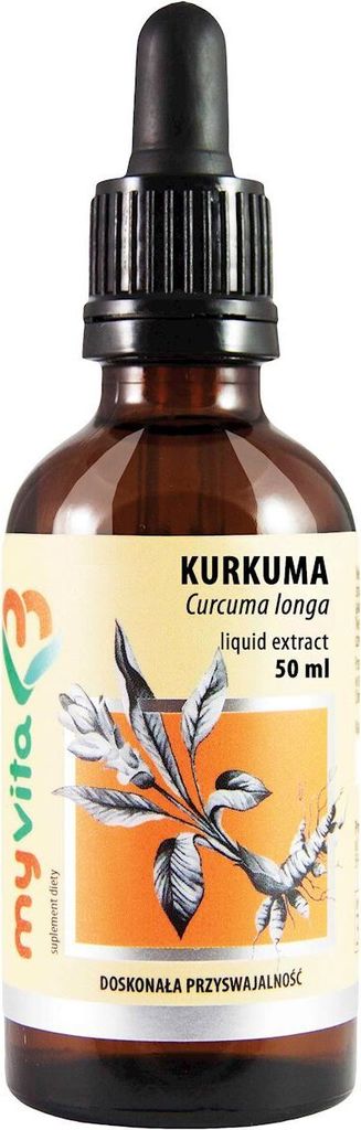MyVita Kurkuma - Extrakt in Tropfen 50 ml