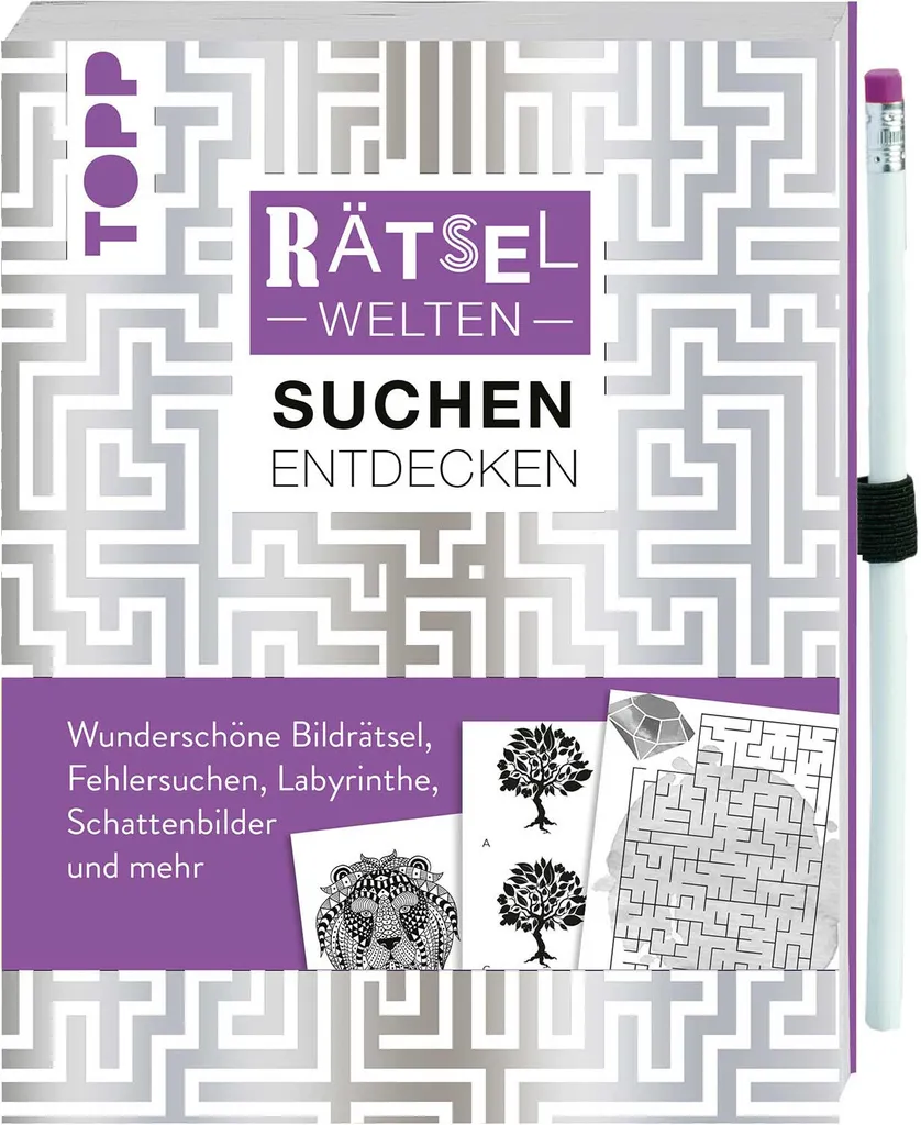 Grand Cahier de Jeux pour Enfant avec Énigmes et Cherche et Trouve XXL