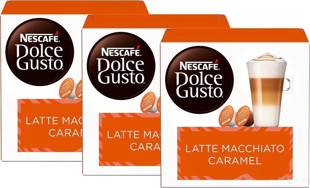 Nescafé Dolce Gusto Latte Macchiato Caramel | 8 Portionen Produktbild 5