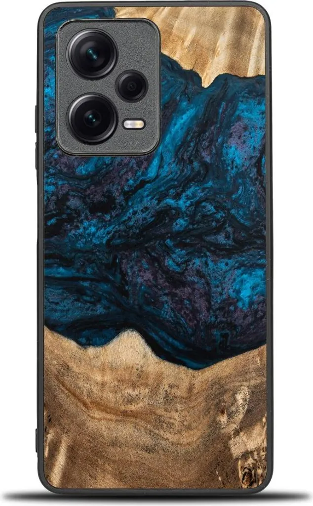 Cover Legno e Resina Neptune Bewood per Redmi Note 12 Pro+ 5G Unica