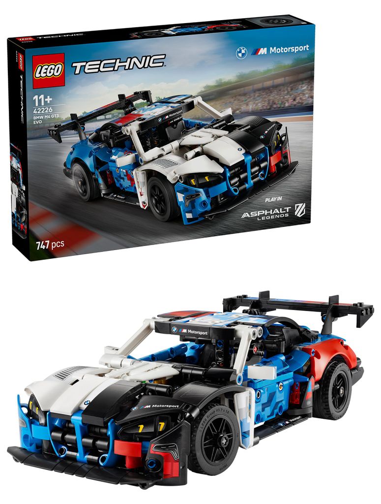 LEGO Technic Samochód wyścigowy BMW M4 GT3 EVO, Zestaw do Zdjęcie produktu 
