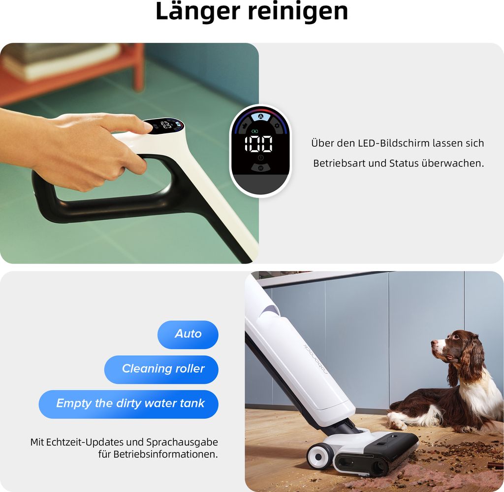 Roborock Flexi Lite Nass- & Trockensauger Selbstreinigend, Produktbild 9