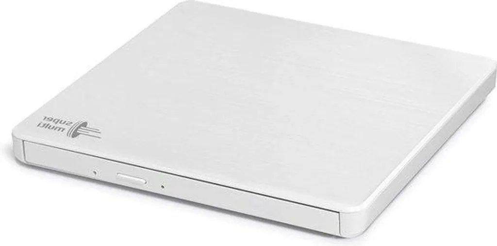 Lecteur DVD externe blanc USB pour regarder des films sur ordinateur portable