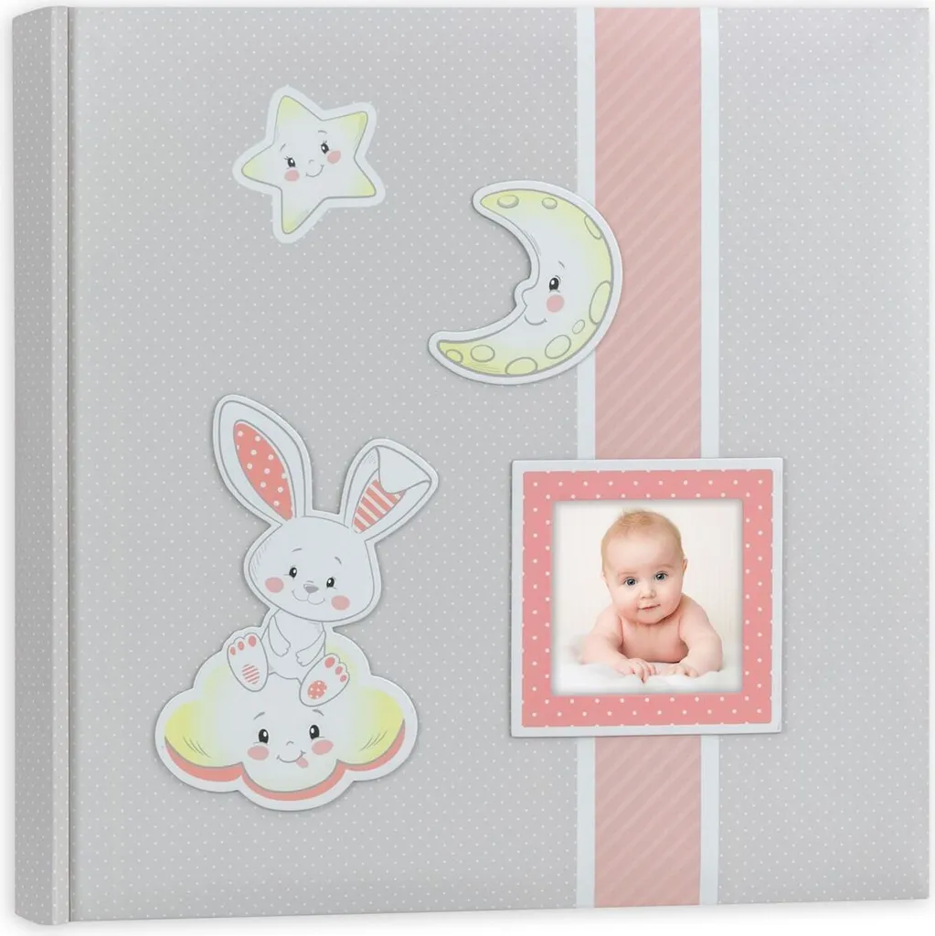 Album Nascita ZEP Fred Rosa 24x24 - Il Must-Have per la tua Bimba