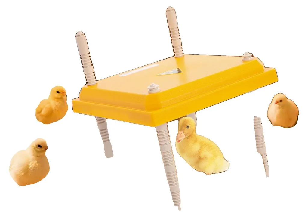 Panneau de chauffage pour poussins et couveuse - Modèle économe jaune