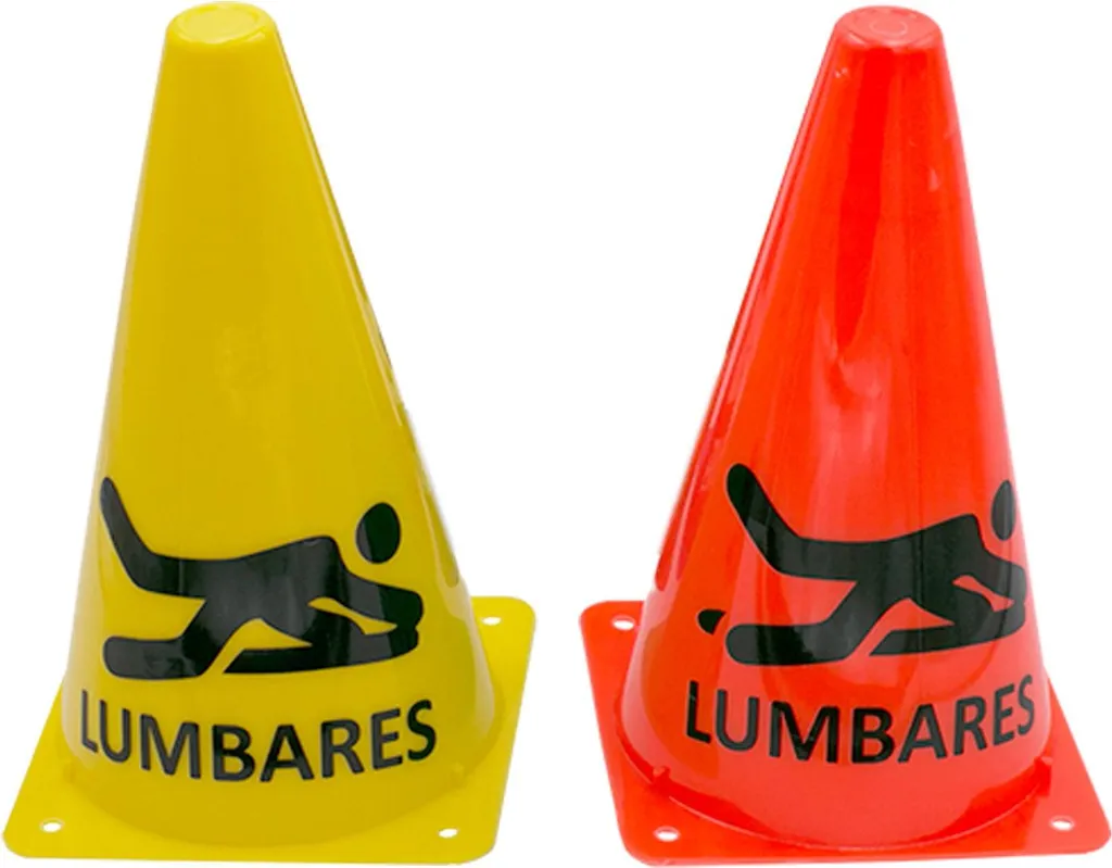 Marker Cone Jaune Training Lombaire pour l'Entraînement de Football