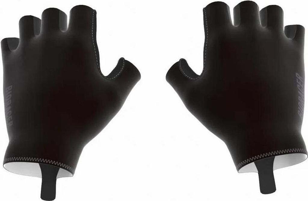 Bioracer Summer Kurze Handschuhe Schwarz S Herren,Damen Schwarz S