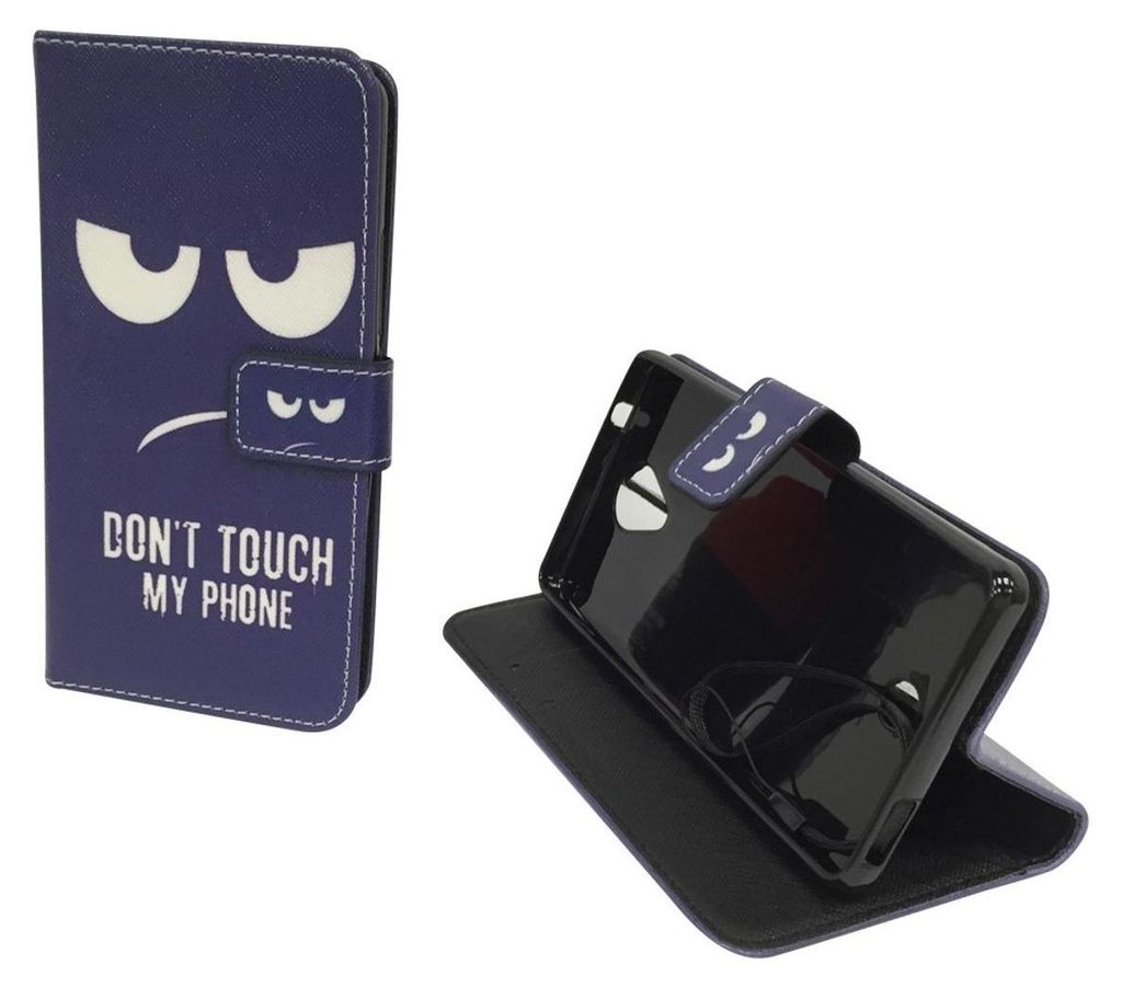 Handyhülle Tasche für Handy Wiko U Feel Dont Touch my Phone