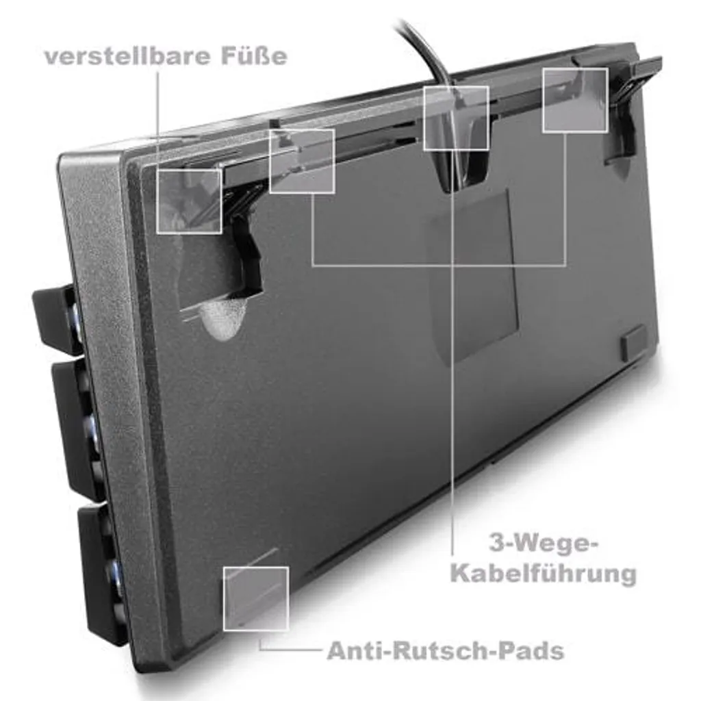 Ensemble Périphériques PC : Clavier Mécanique et Souris Verticale USB - 6