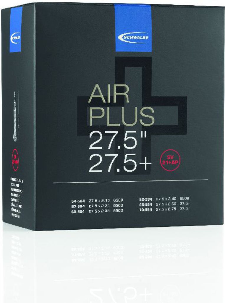 Fahrradschlauch Nr. 21+AP, AIR PLUS, 54/70 - 584 Produktbild 