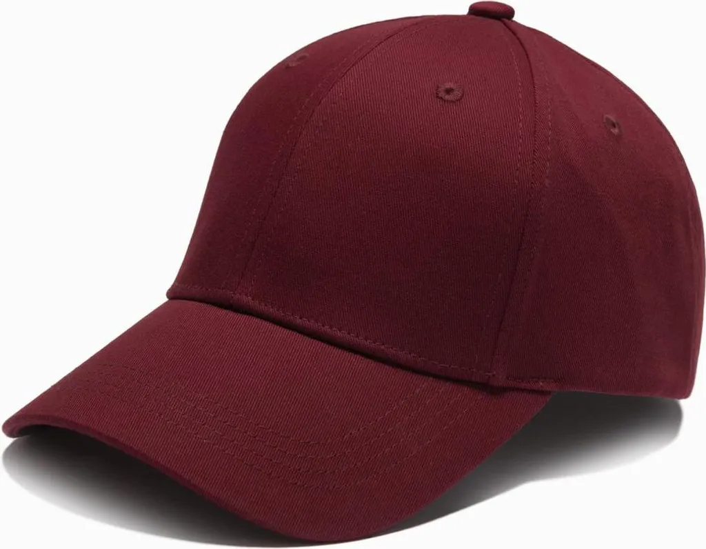 Cappello da Baseball Ombre Bordeaux Taglia Unica | Stile Vintage Regolabile