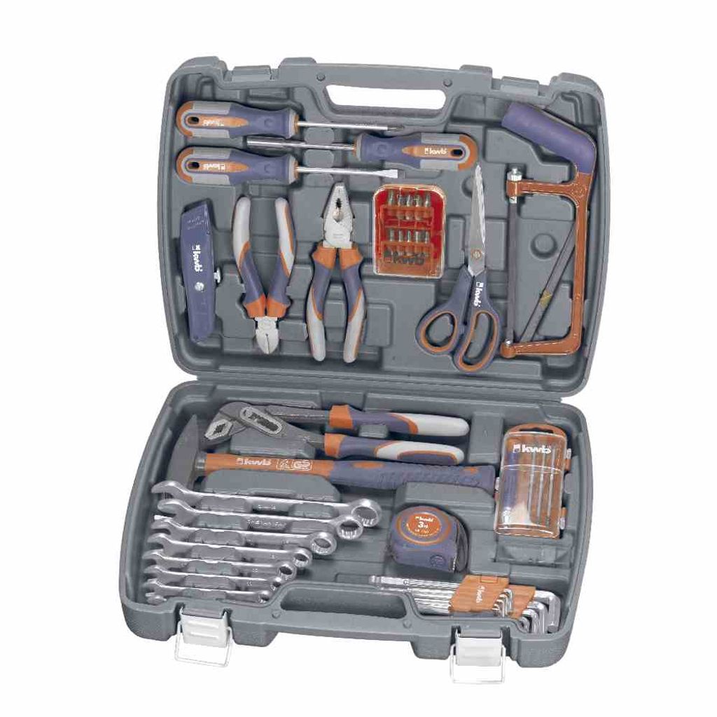 kwb 370-730 Werkzeugkoffer 65-teilig, mehrfarbig (1 Set)