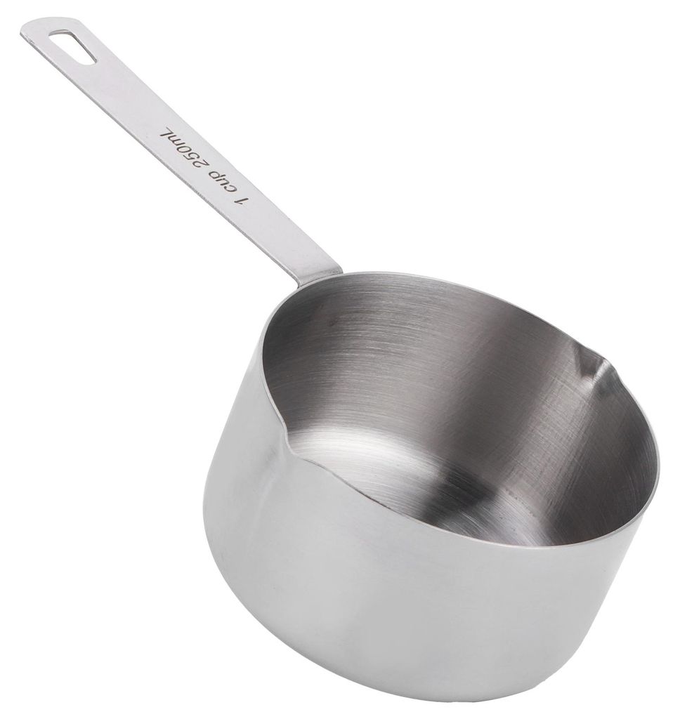 Backen-Messlöffel, 304 Edelstahl, Tassenschaufel mit Waage, Küchenbedarf, 1 Tasse, 250 ml