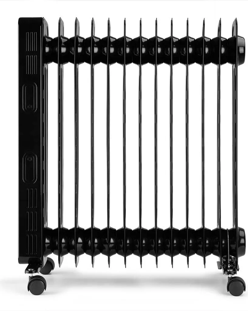 Radiateur bain d'huile électrique 2500W programmable avec télécommande - 6