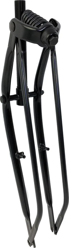 Fourche à ressort Springer noire compatible freins V-Brake et Cantilever