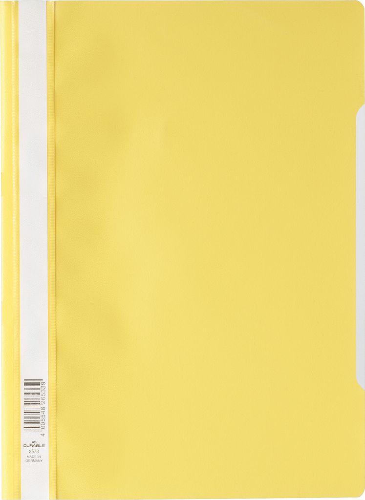 Durable Schnellhefter PP A4 SB Pack ge SB Beutel mit 10 St 2573