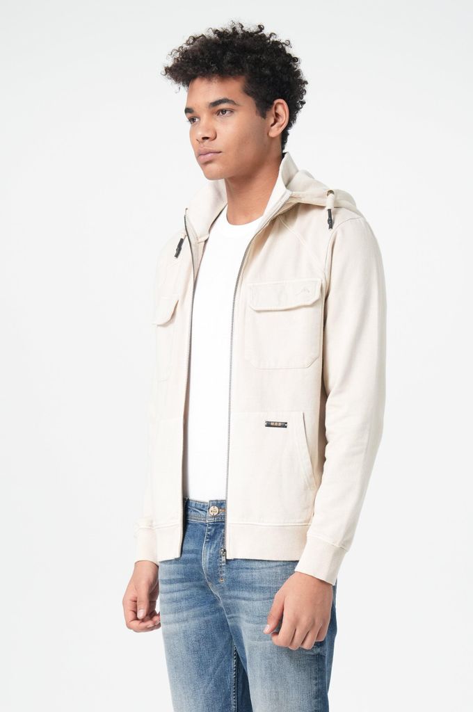 M.O.D Miracle of Denim Sweatjacket Sweatshirts Herren Anthra