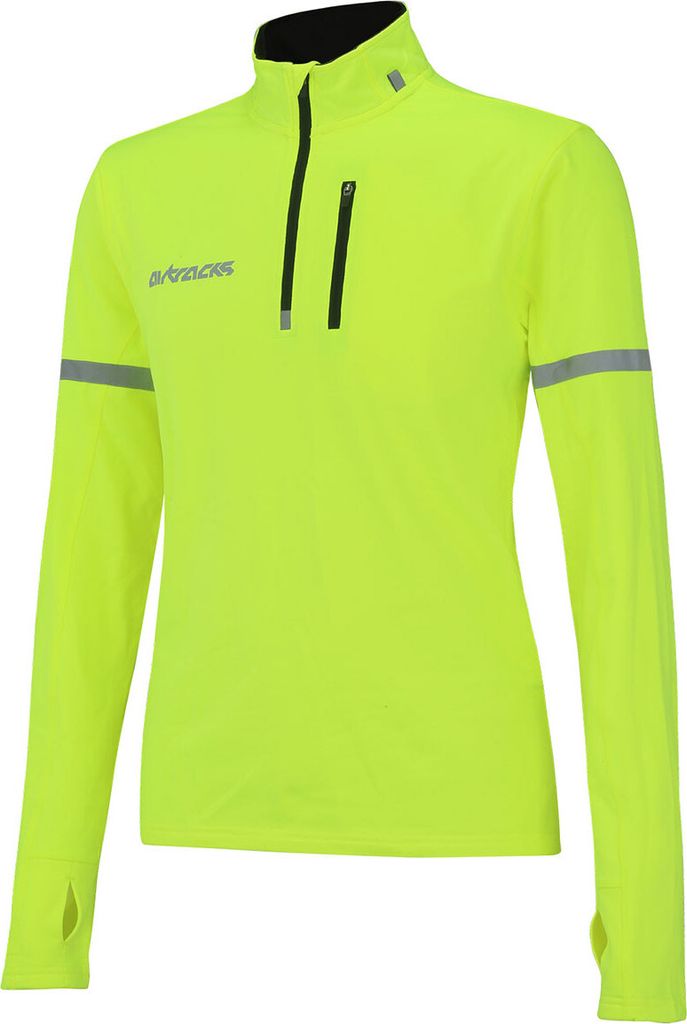 Airtracks Winter Sweatshirt Radtrikot neon XXXL