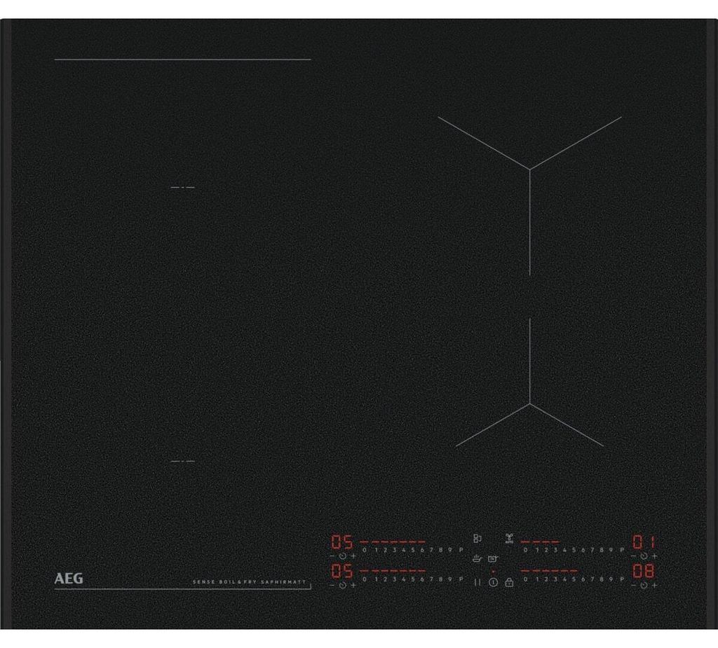 AEG NII64B30AZ, Čierna, Vstavaný, 60 cm, Indukčná varná Obrázok produktu 