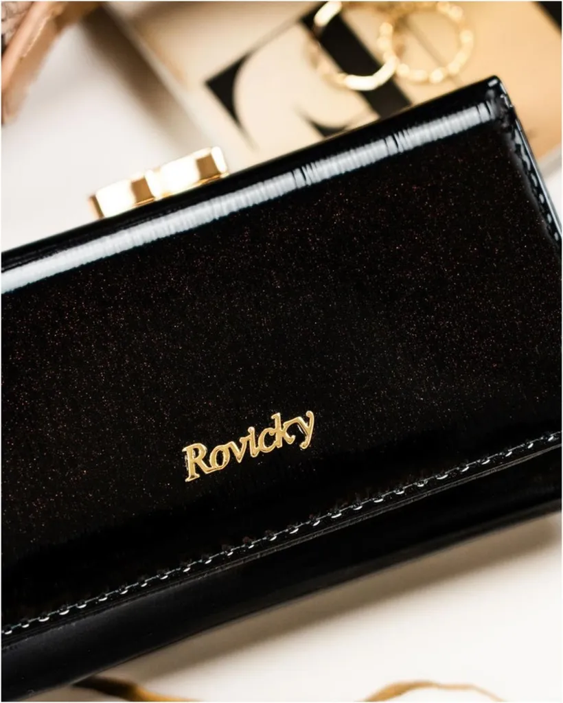 Portefeuille Rovicky Rovicky310690 Multi-rangements en Cuir Véritable