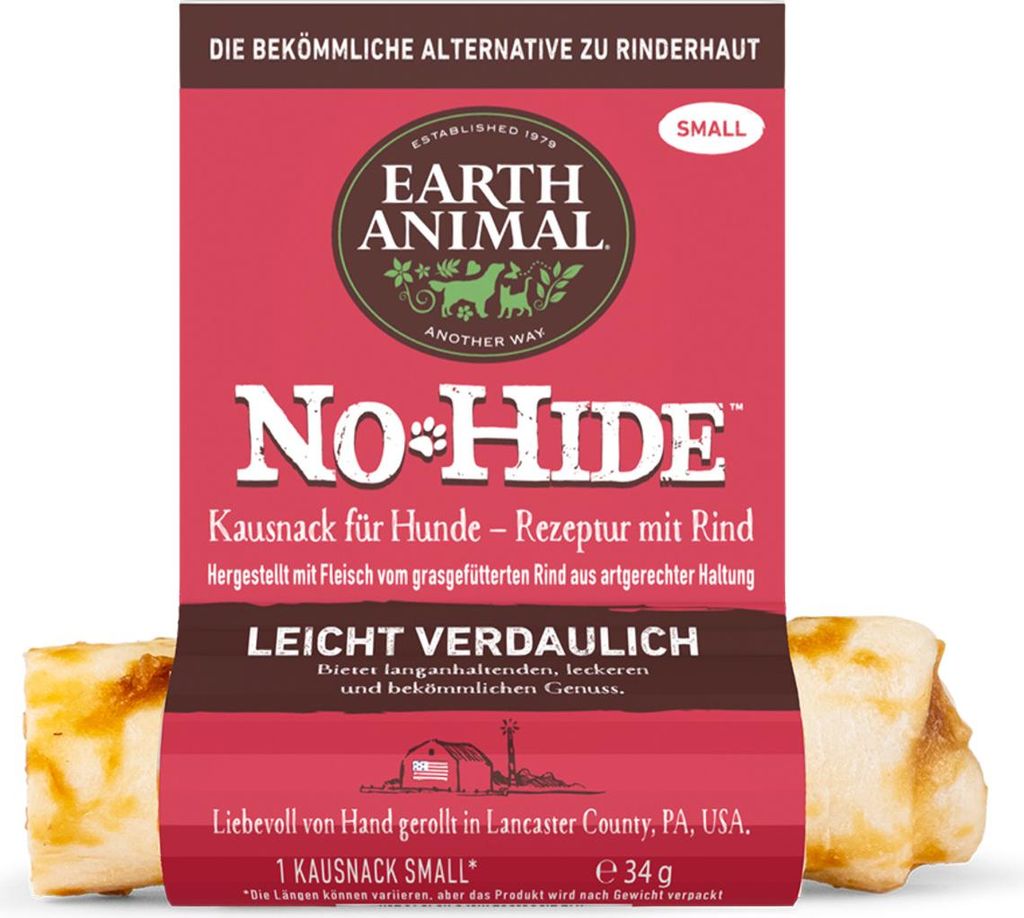 Earth Animal No-Hide Kausnack Rind S 34 g
