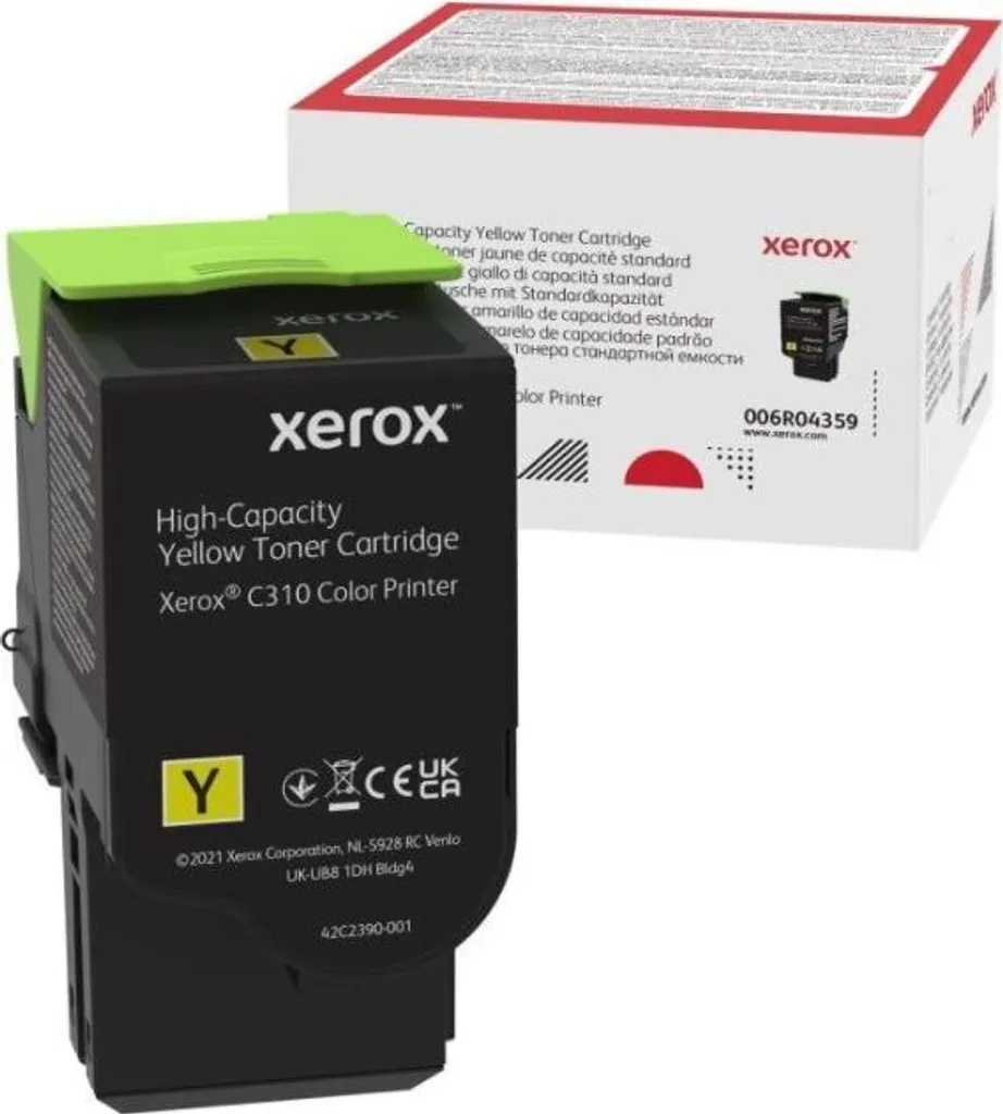 Cartouche toner jaune Xerox Pro C31x haute capacité 5500 pages 006R04371